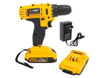 Самонарезна бормашина с комплект 26V 5Ah 2 X акумулатора