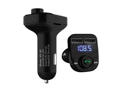 Трансмитер HL-19680 X8 Dual USB-SD-Bluetooth 3.1A