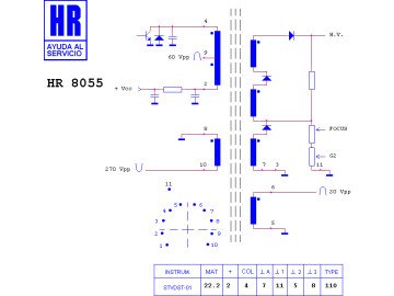 ТХО за телевизор HR8055