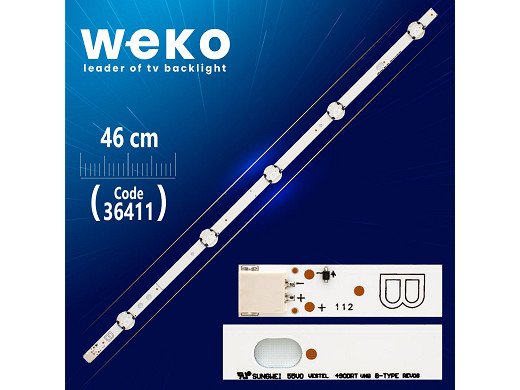 Диодна лента 1 бр/pc  490DRT VNB B-TYPE REV08 LED492