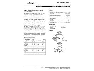 Интегрална схема LM3080N DIP-8
