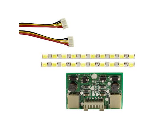 Диодни ленти универсални 2бр.480mm UNIVERSAL led69 + Driver + with wires