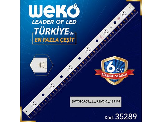 Диодна лента 1 бр/pc  SVT390A05_L_REV3.0 6 (L1 TYPE)