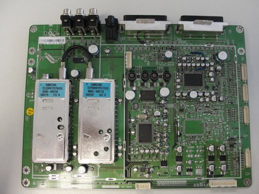 Платка PCB BOARD LCD TUNER TCPQ9091PC28A/27D(S)