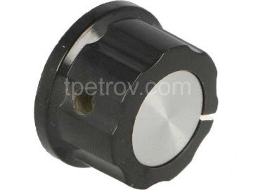 Копче за потенциометър 20x16  Ф6 mm цанга