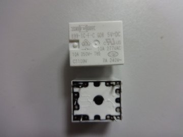 Реле 12V 30A 10P EX2-2U1(S)