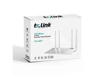 РУТЕР TR-4000 300MBPS 4 PORT 4 Антени