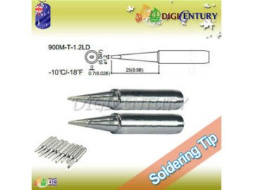 Soldering tip GORDAK 900M T1.2LD