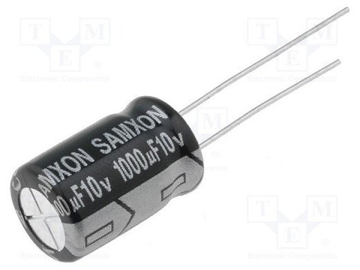Кондензатор електр GT 1000U/10V с нисък импеданс