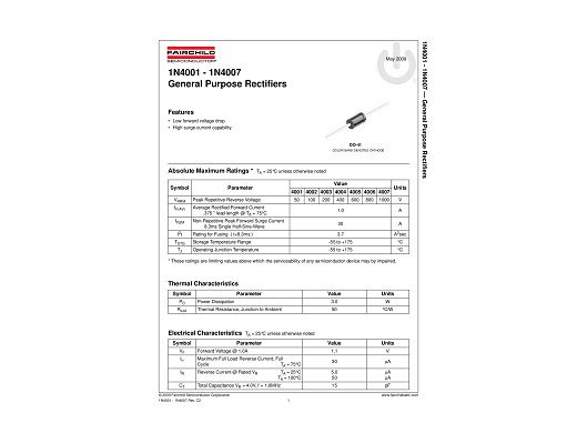 Диод 1N4007 SMD M7