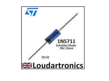 Диод 1N5711 DO-35 Blue