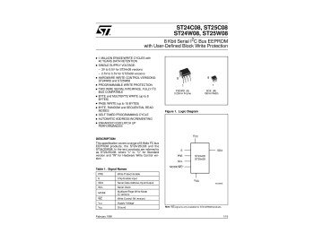 24C08AN PU27 DIP-8