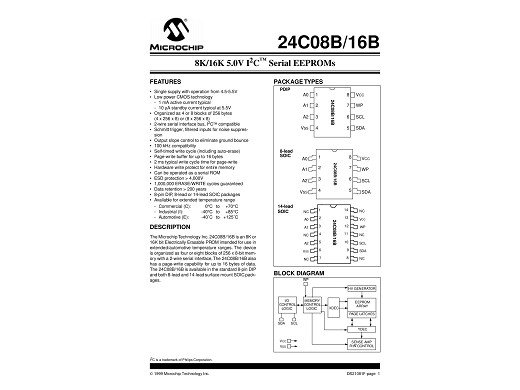 Интегрална схема 24W08 B6 DIP-8