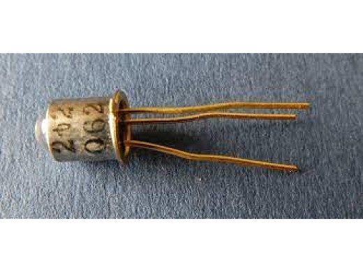 Phototransistor (photodetector) 2Ф2062 2F2062 TO-18 The component features gold-plated leads (Au).Equivalent to the popular TIL99 model.