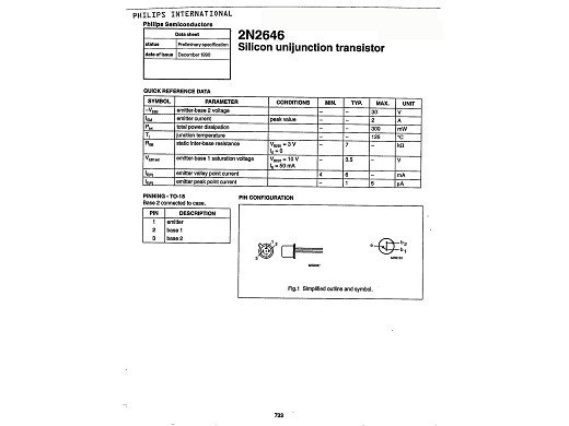 Транзистор 2N2646 TO-18