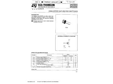 Транзистор 2N2894 TO-18