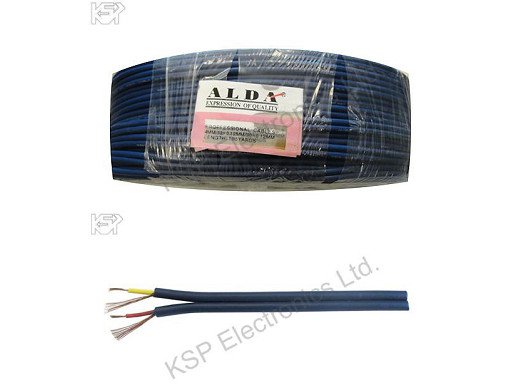 Аудио-видео кабел /2 RCA/ двоен със спирална екранировка, гумиран, черен.