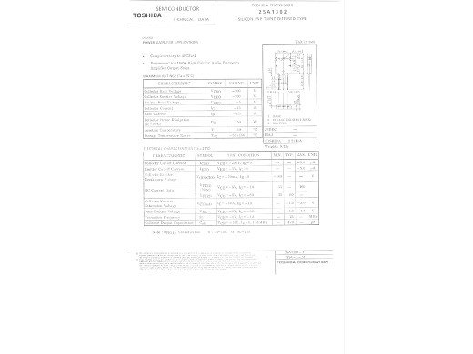 Транзистор 2SA1302 TO-264