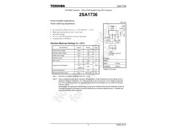 Транзистор 2SA1736  SOT-89