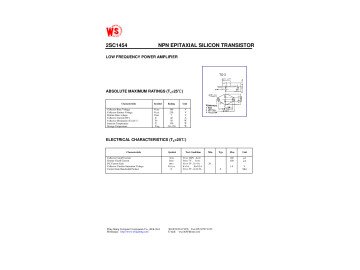 2SC1454 TO-3 Original