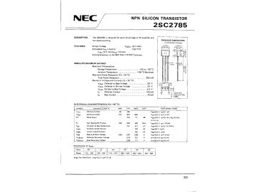 Транзистор 2SC2785E