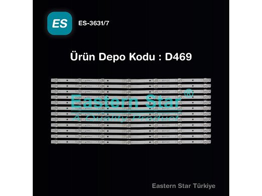 Диодни ленти комплект 12 бр/pcLED Backlight JL.D65071330-006DS-M_V01