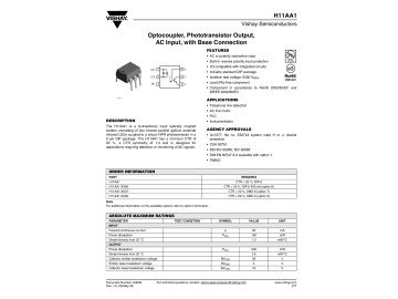 Интегр.схема  H11AA1