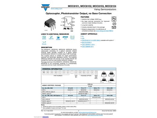 Интегрална схема MOC8103 DIP-6