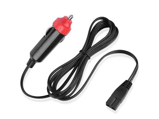 Захранващ кабел за хладилна кутия, Букса за запалка на кола, Дължина 3 м