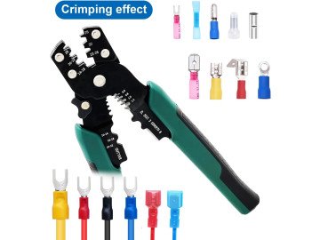 Клещи кримпващи Crimping Tool with stipper cutter ZL-2021