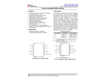 Интегрална схема  UC3842D SMD14