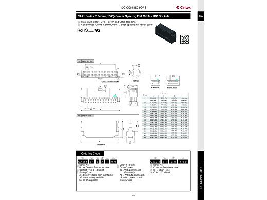 IDC конектор женски 8p