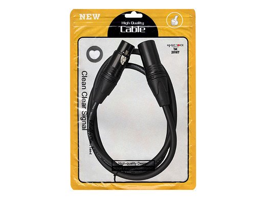 Кабел canon XLR мъжки - женски 10 m