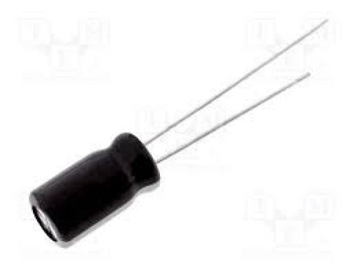 Кондензатор електр.470MF 35V  105'C low esr