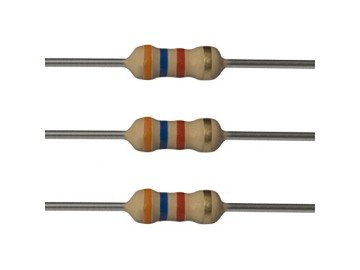 R.1/4W 3.6Kohm