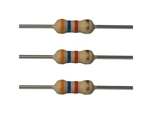 Съпротивление 0.25W 3.6Kom
