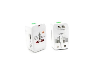 ADAPTER UK USA to EU GM-118 + USB
