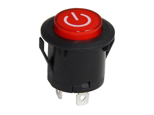 Бутон ON-OFF 3P + led 16A