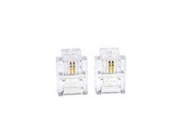TELEPHONE PLUG RJ11 6P2C