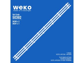 Диодни ленти комплект 3 бр./pcs JL.D40071330-078AS-M