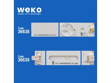 Диодни ленти комплект 12 бр/pcs LB-PF3030-GJFHD500611-L-R