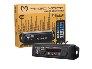 Автомобилен стерео конвертор luetooth-USB-SD-MMC-Aux