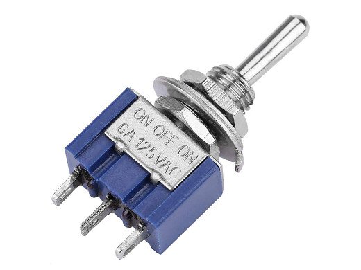 Ключ Вкл.-Изкл.-Вкл.Ø6 мм MTS-103 3P