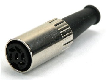 8P DIN PLUG CONTRA METAL LUM-K8