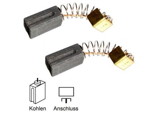 Карбонова четка Графитни четки 2бр/set2 5x6x14mm с пружина и канали