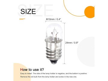 LAMP-134.40053/A 6.3V E10