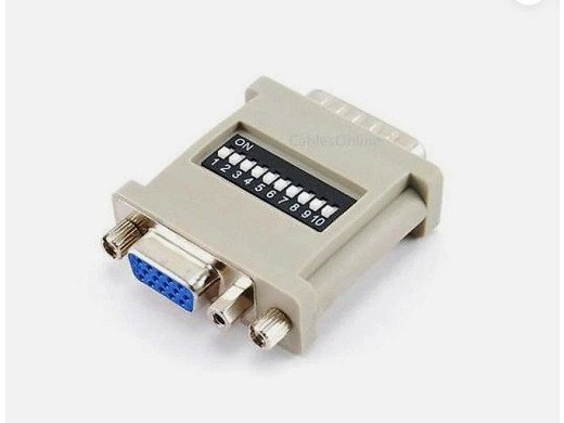 Converter HD15 VGA Monitor Female to DB15 MAC Male