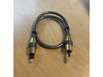 Кабел Оптичен 0.5m Toslink to Mini Toslink Optical Audio Cable
