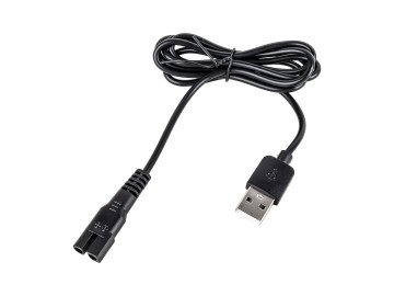 CABLE USB 5V TO SHAVER 1m 6x12.4mm