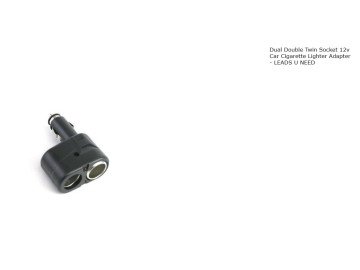 Charger car socket plug connector 2 to 1